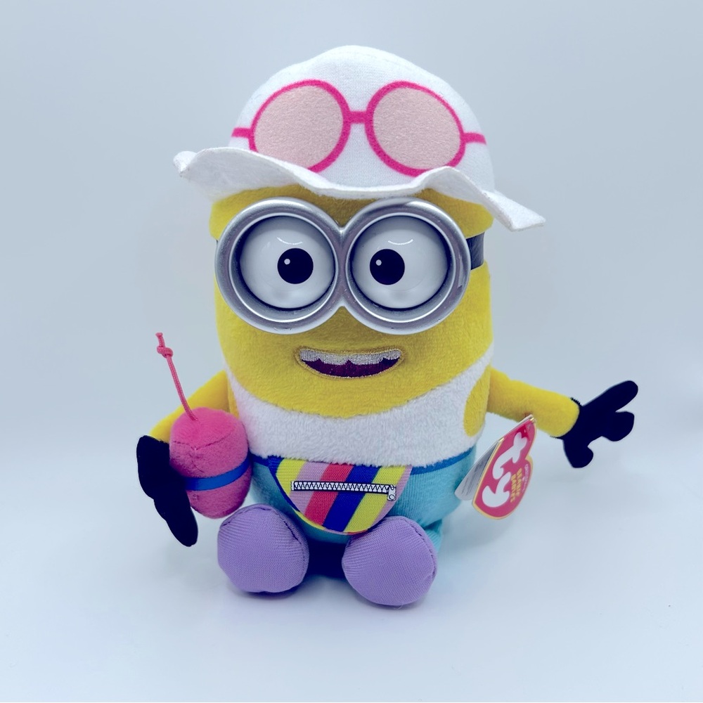 NWT Minion Jerry Ty Beanie Baby from Despicable Me 3 - NWT